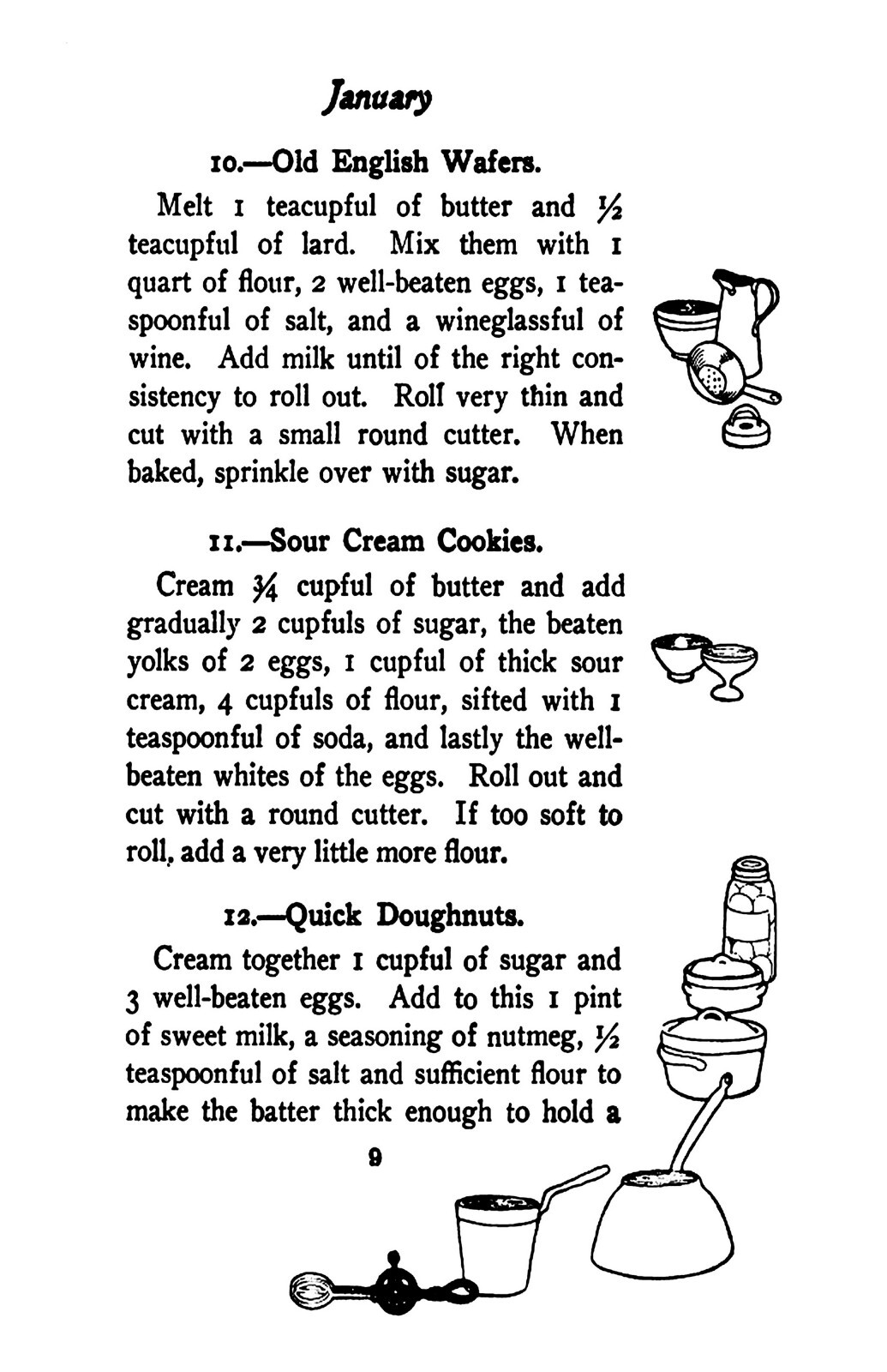 „1904“ 365 Cakes and Cookies Vintage Cook Book 179 Pages