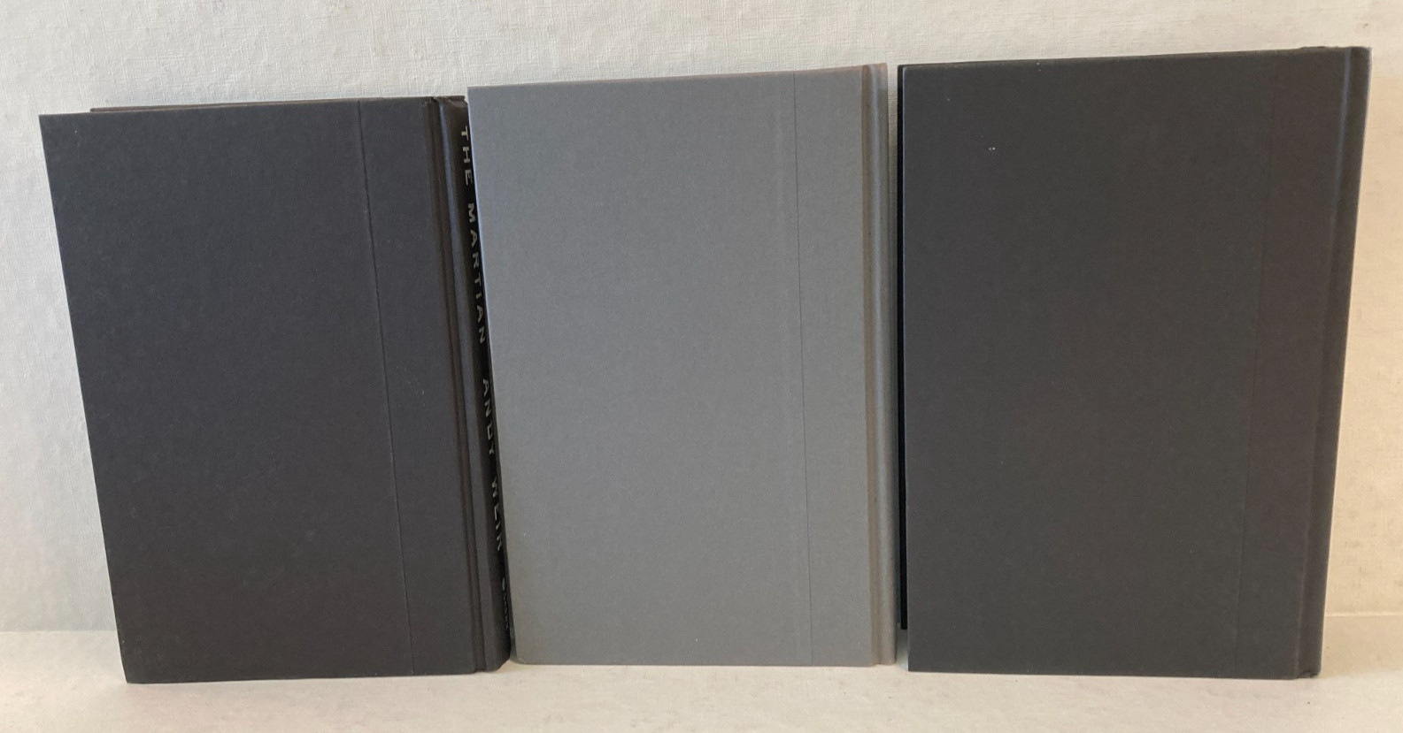 Andy Weir Novels FIRST EDITIONS Martian/Artemis/Project Hail Mary HCDJ Very GOOD
