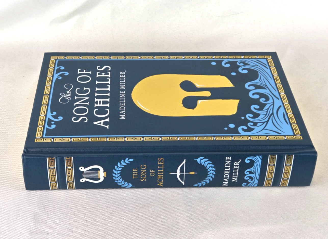 THE SONG OF ACHILLES by Madeline Miller Deluxe Leather Bound Edition *New*
