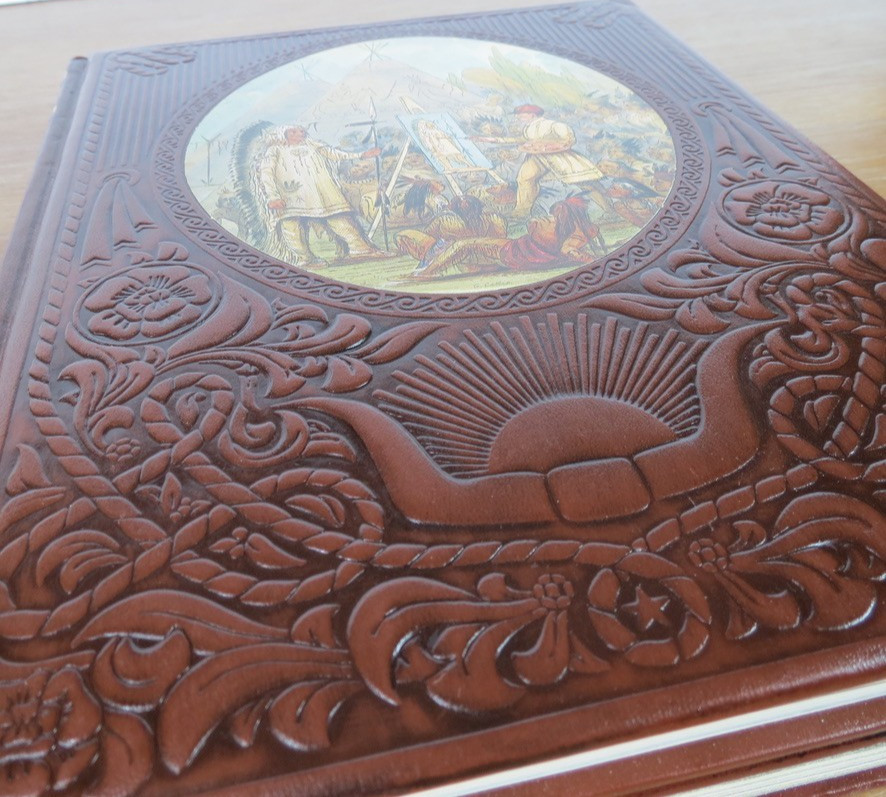 The Old West Series 8 Books Leatherette Covers Time Life Western Cowboy Indian