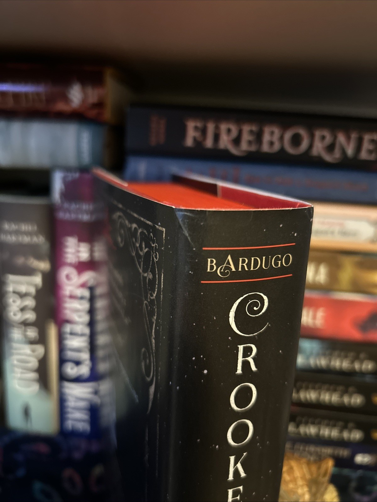 Crooked Kingdom by Leigh Bardugo 1st Edition 1st Print Sprayed Red Edges