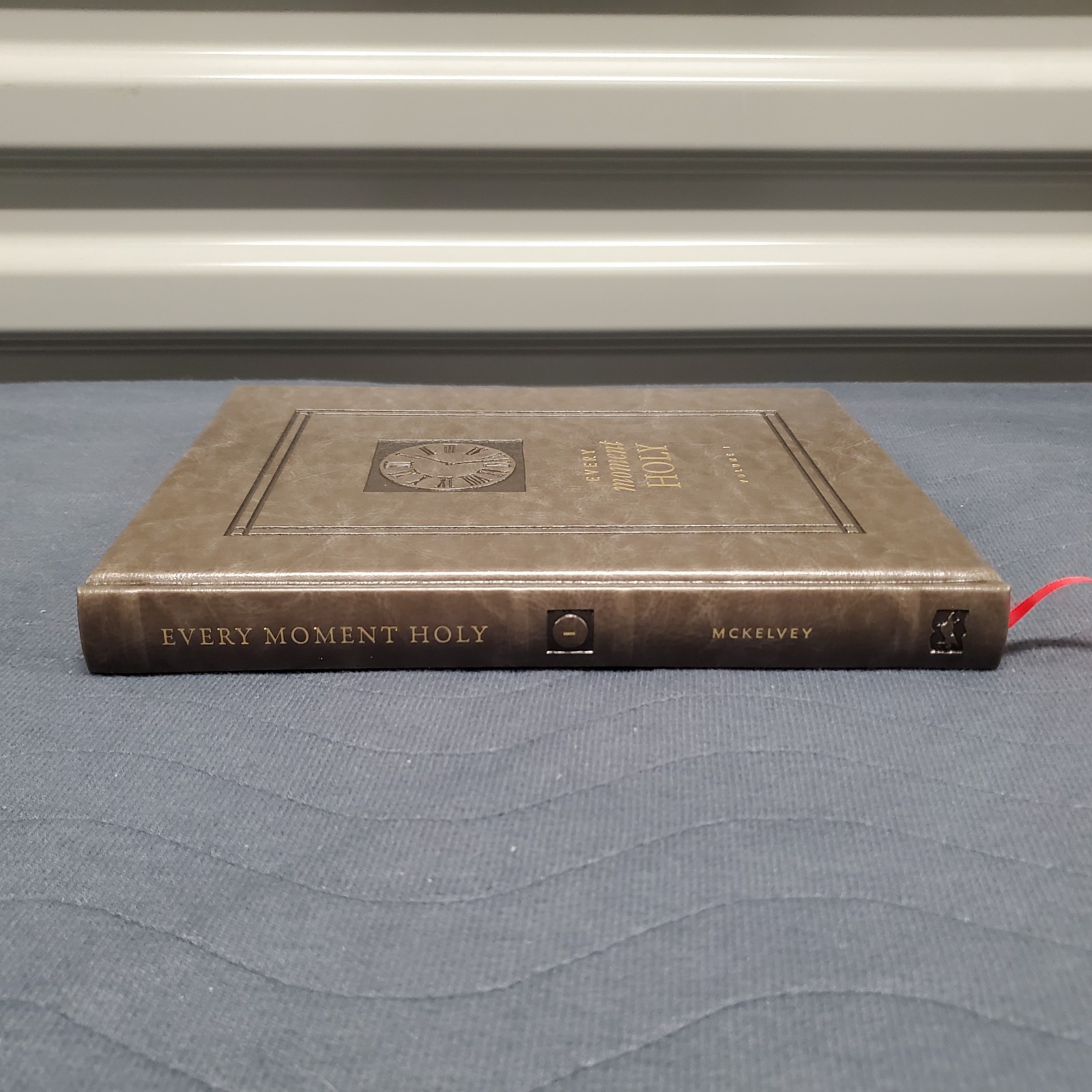 Every Moment Holy Volume 1 Liturgies & Prayers Douglas McKelv Leather Luxe Gilt