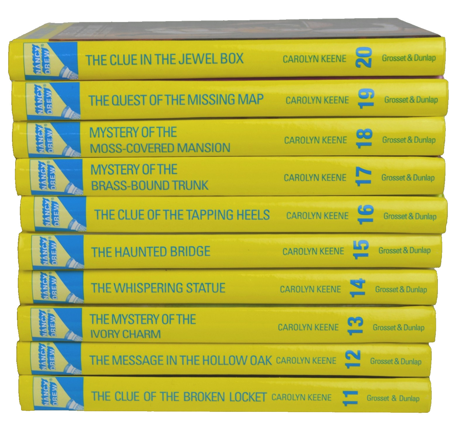 Nancy Drew Set Flashlight Edition Set Of 20 Books: Carolyn Keene Hardcover