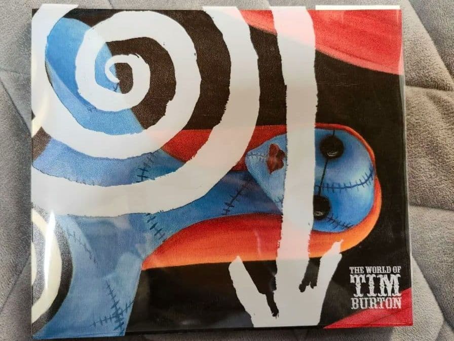 Tim Burton The World Art Book Exhibition Rubbing 12.6 x 9.4 in