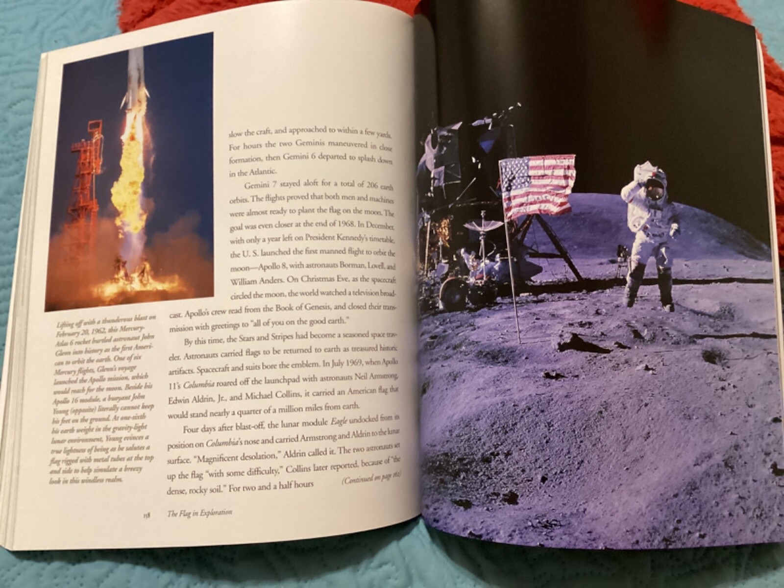 STAR-SPANGLED BANNER SOFTCOVER BOOK/ NATIONAL GEOGRAPHIC,232 PAGES/FREE POSTAGE!