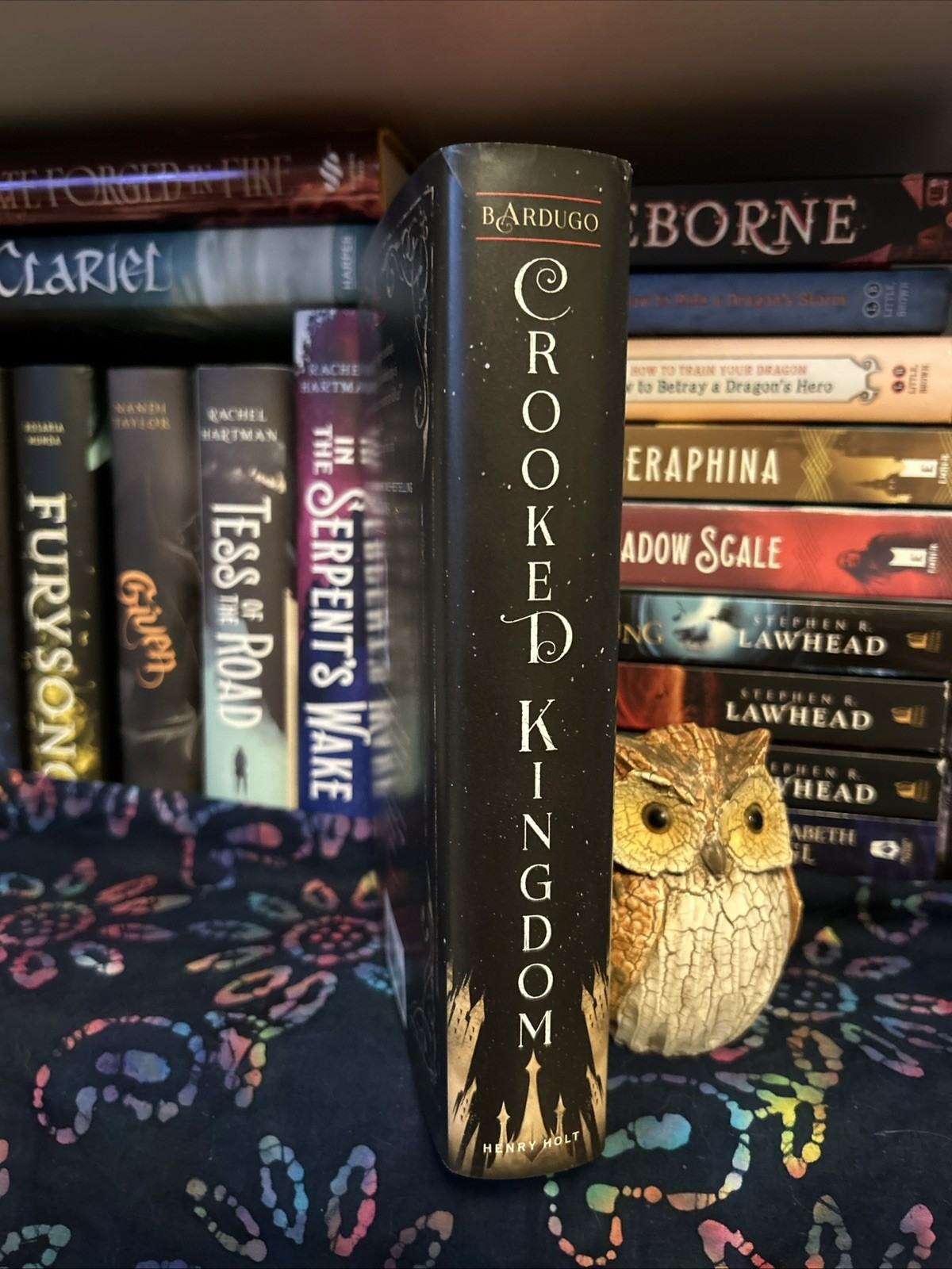 Crooked Kingdom by Leigh Bardugo 1st Edition 1st Print Sprayed Red Edges