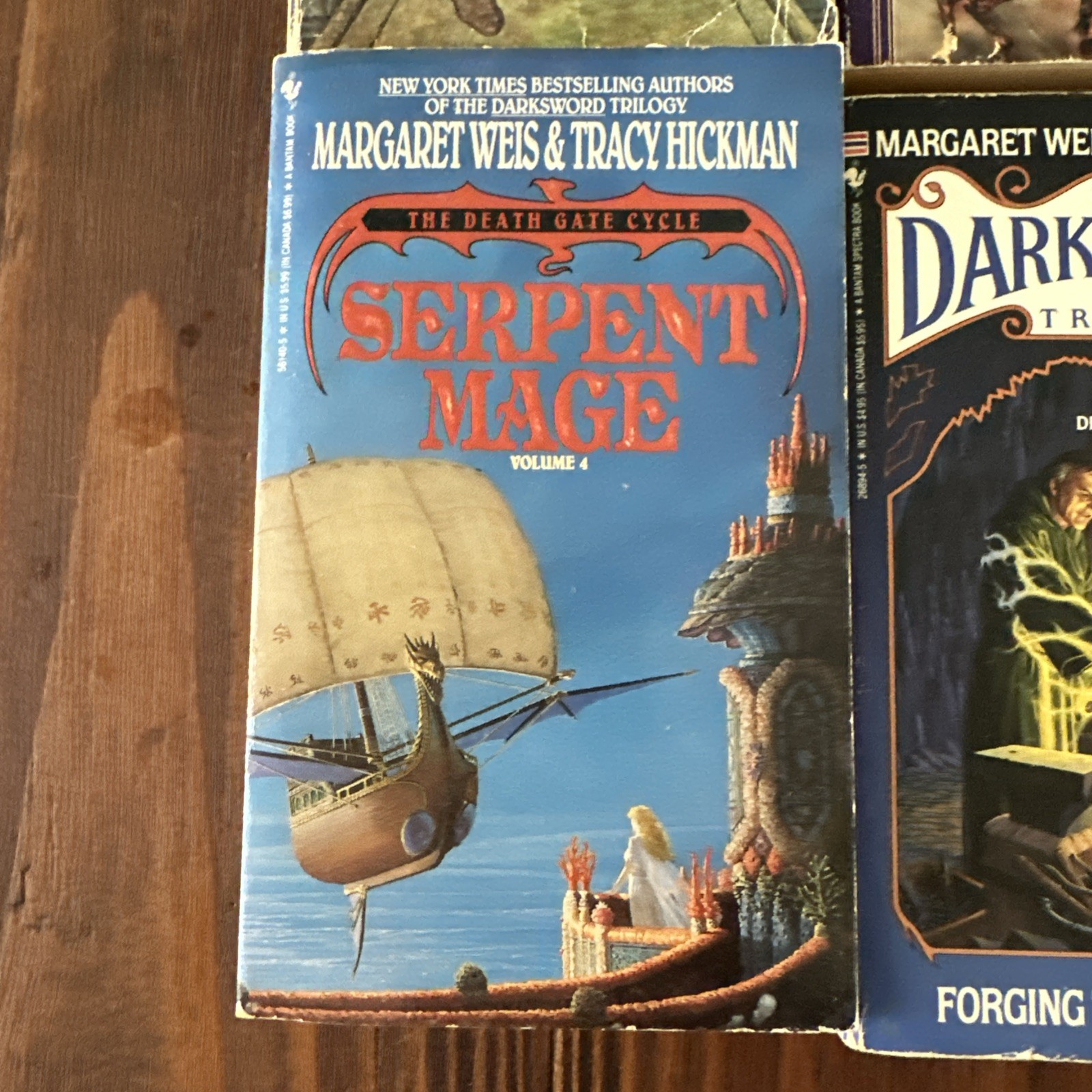 Lot of 6 Fantasy Novels Paperback Books Mixed Titles