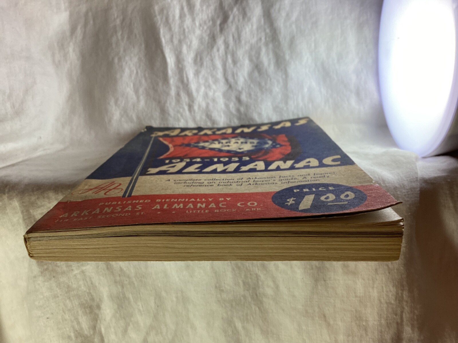 VTG Arkansas ALMANAC 1954 – 1955 $1.00 236 PAGES