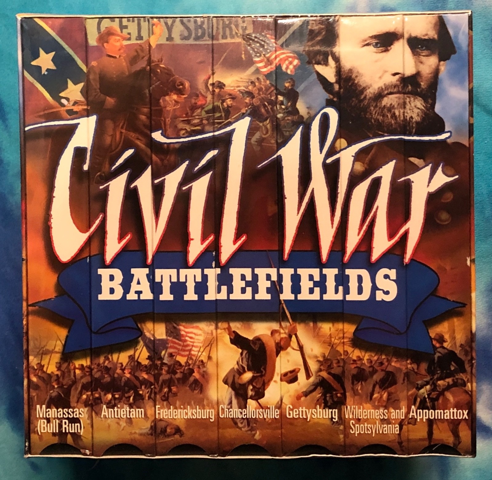 Civil War Battlefields / 7 Tape VHS Set / Getttysburg Bull Run Appomattox ++