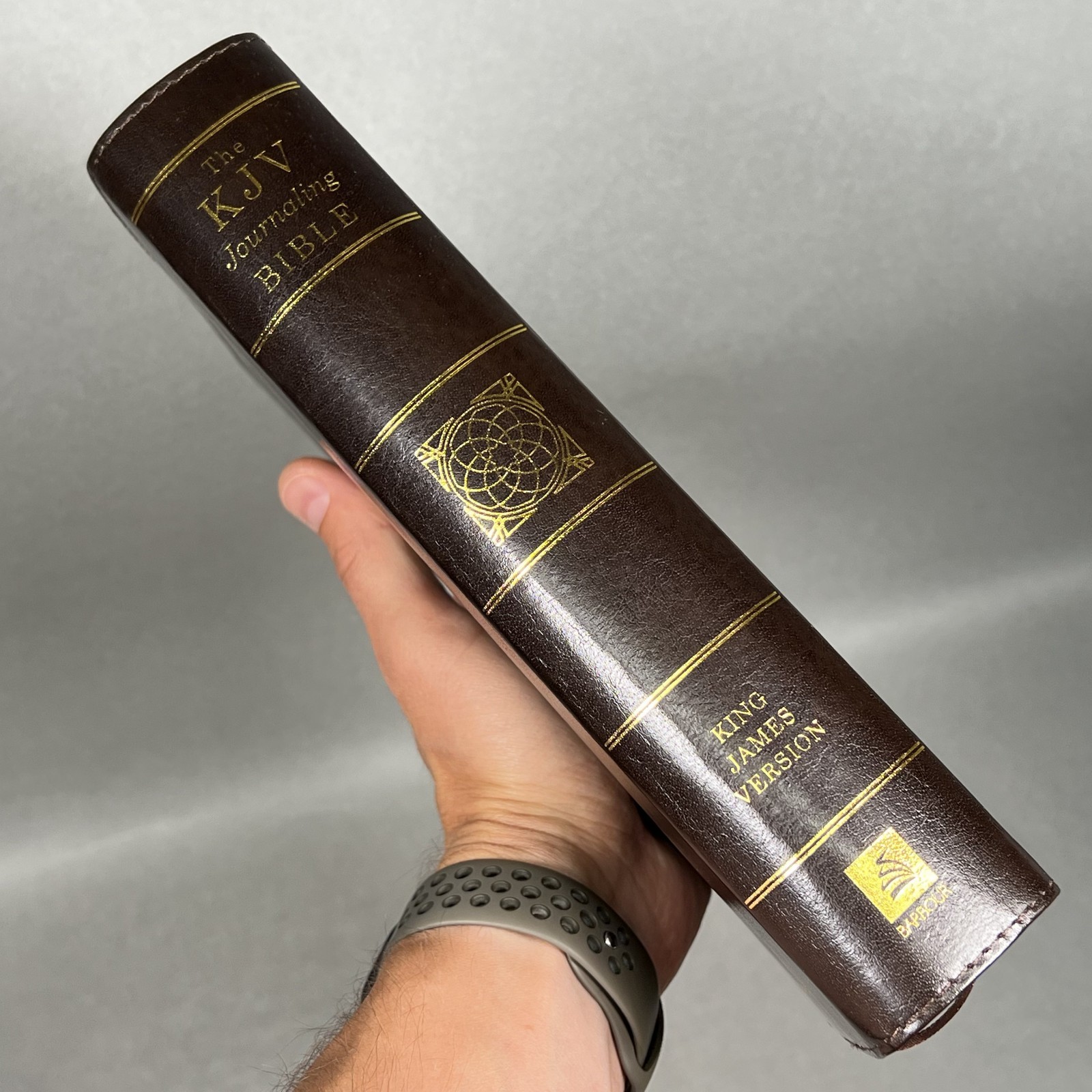 Like NEW KJV Journaling Bible Bonded Leather Edition Barbour Headings Summaries