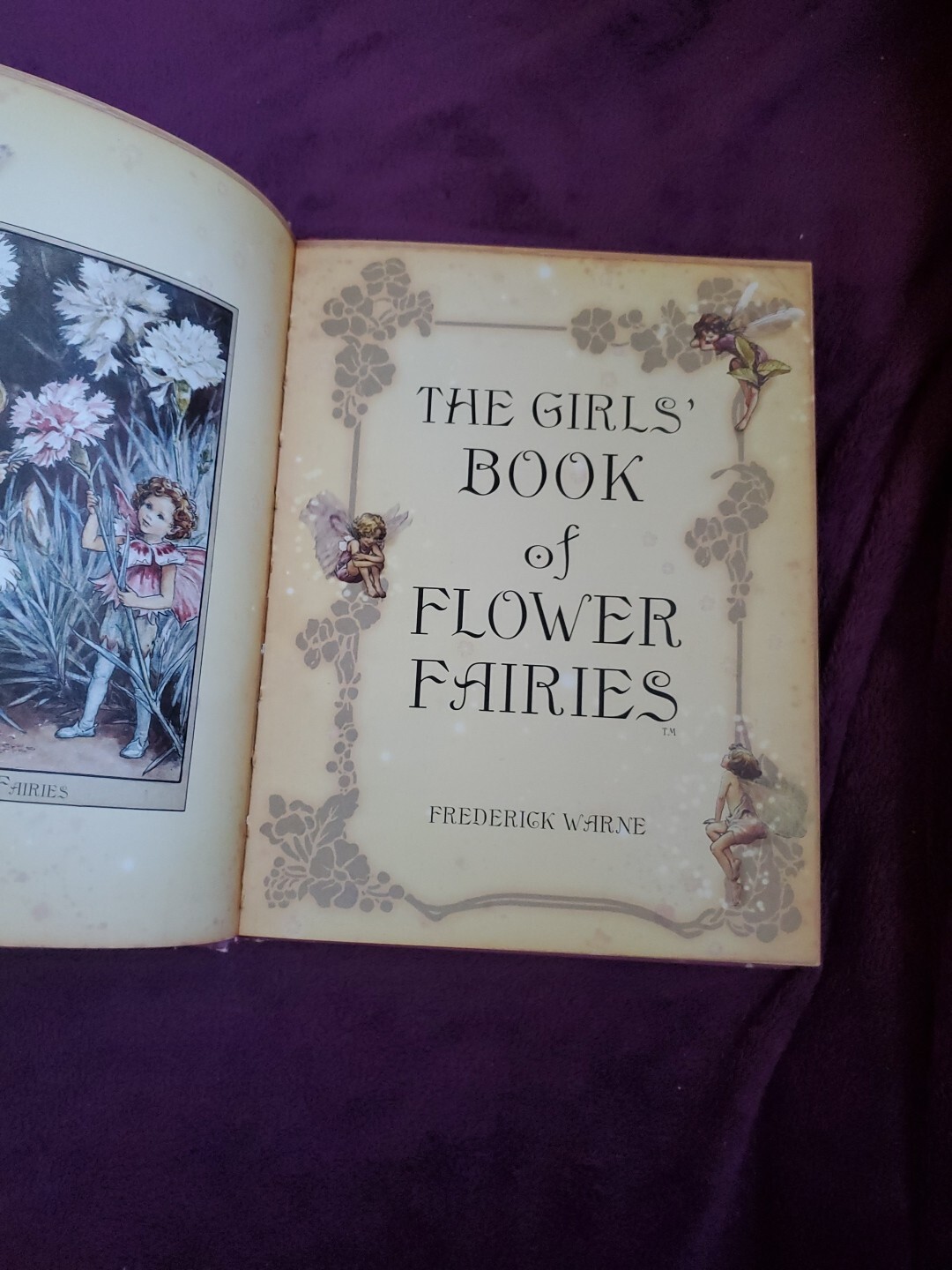 The Girls‘ Book of Flower Fairies (HC, 2008) Frederick Warne (Crafts & Stories)