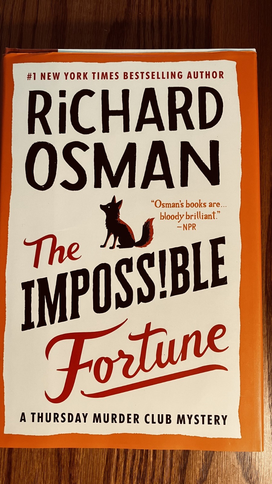 Impossible Fortune : A Thurs Murder Club Mystery, Richard Osman HC/DJ 2025