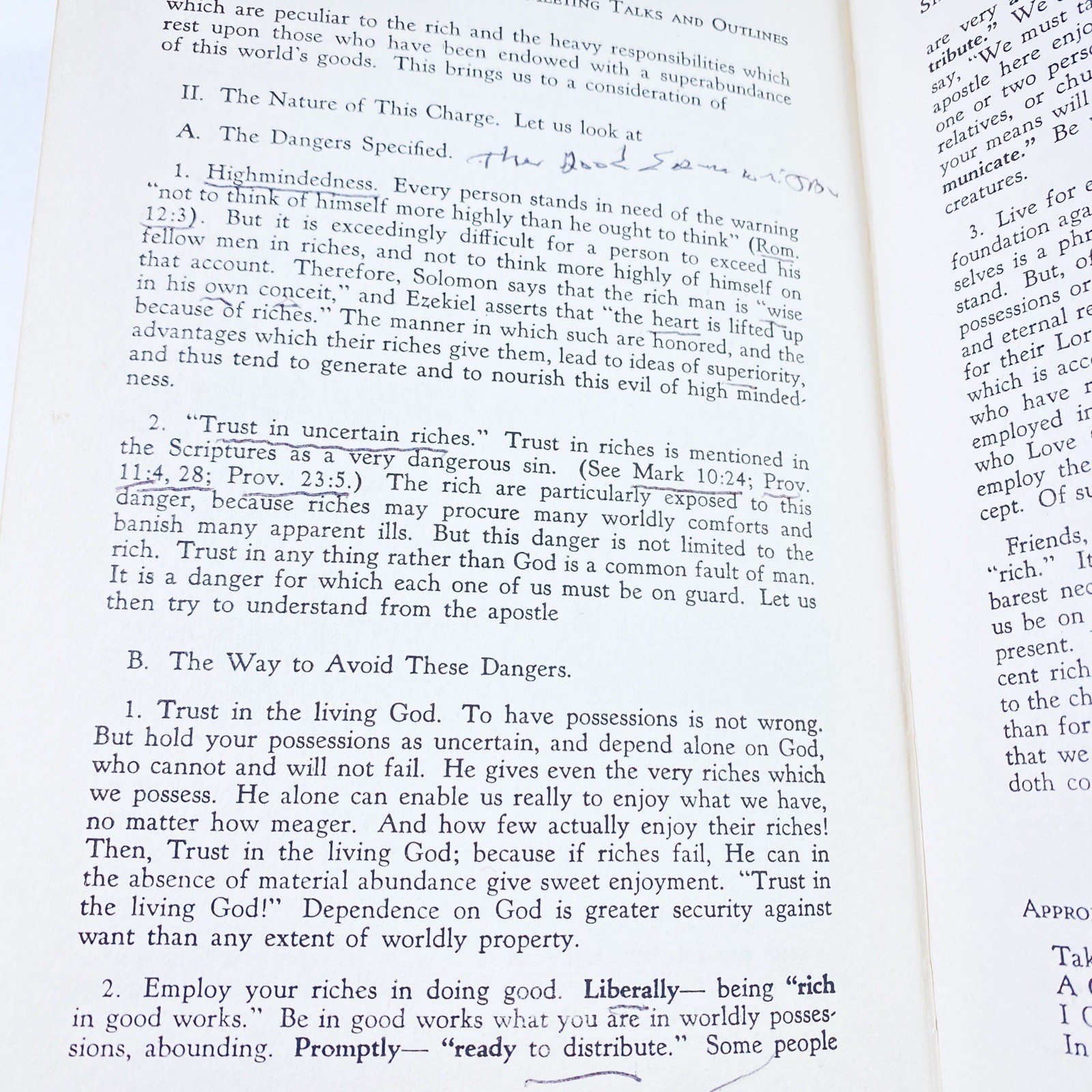 PRAYER MEETING TALKS & OUTLINES – 1958 BAKER BOOK HOUSE – CHRISTIAN HARD COVER