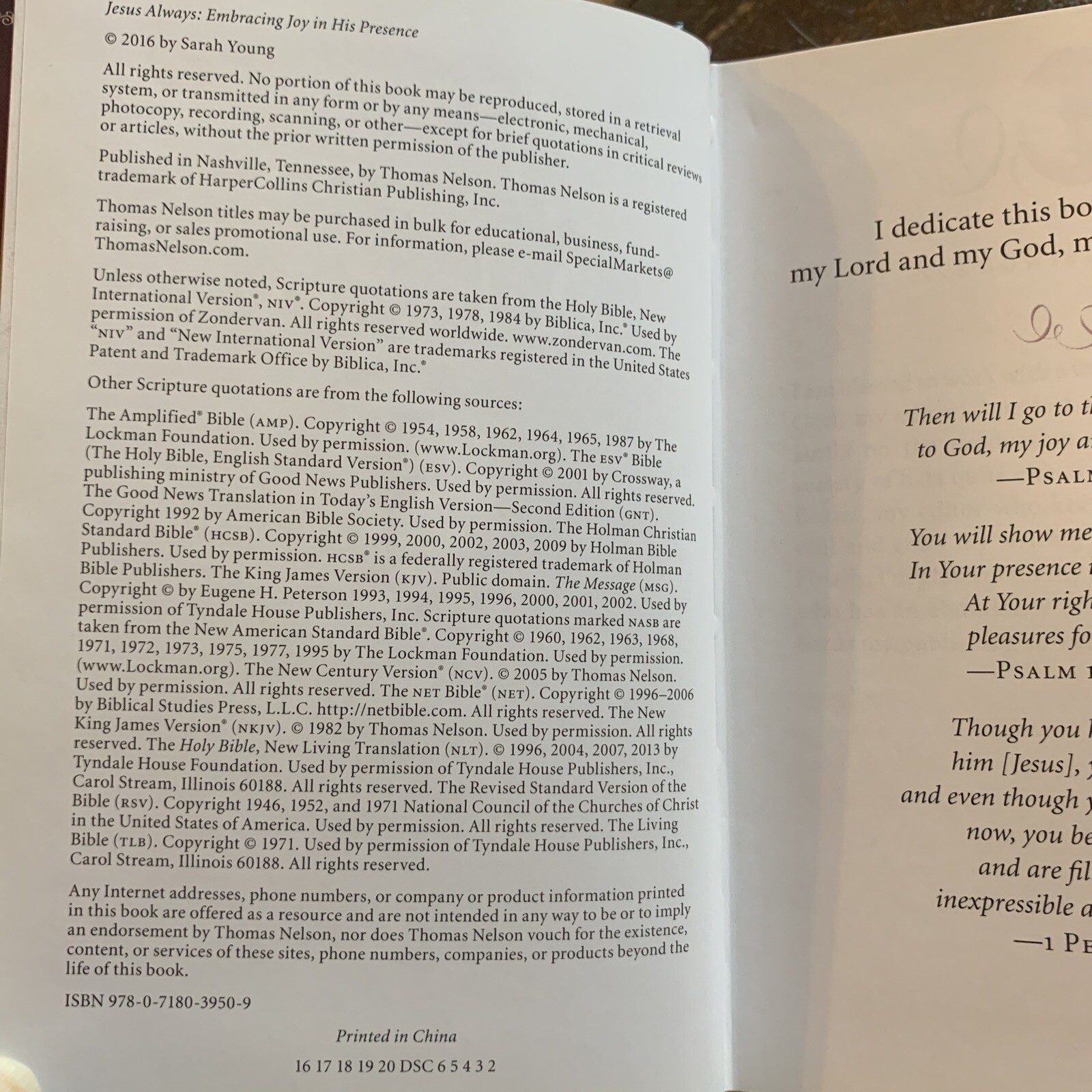 Jesus Calling, Jesus Always Set Of Devotionals by Sarah Young