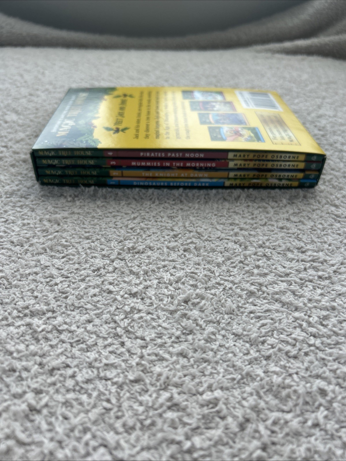 Magic Tree House Books 1-4 Boxed Set Vols. 1-4. Includes Magic Treehouse Poster!