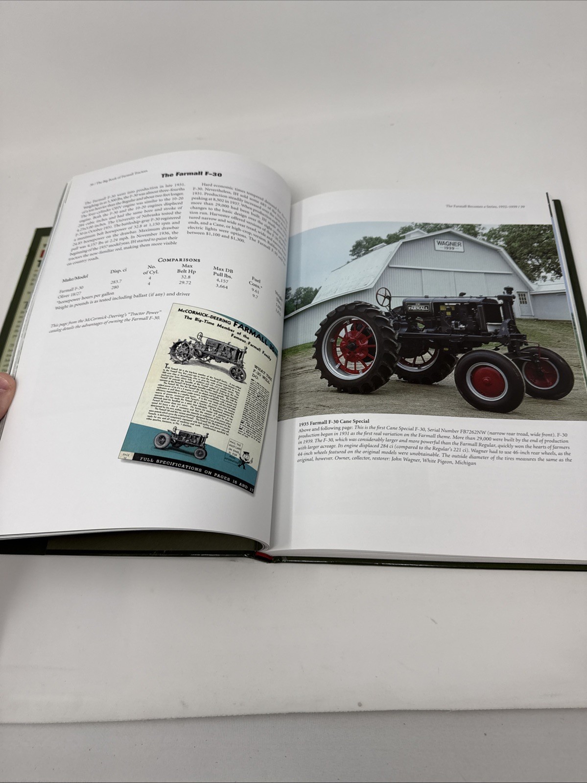The Big Book of Farmall Tractors by Robert Pripps 2003 HC DJ Model Encyclopedia