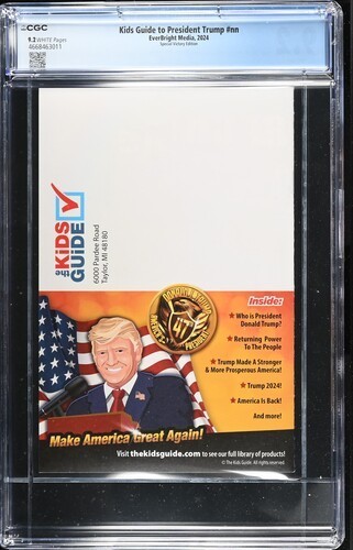 The Kids Guide to President Trump Victory Addition EverBright CGC 9.2 Only 1