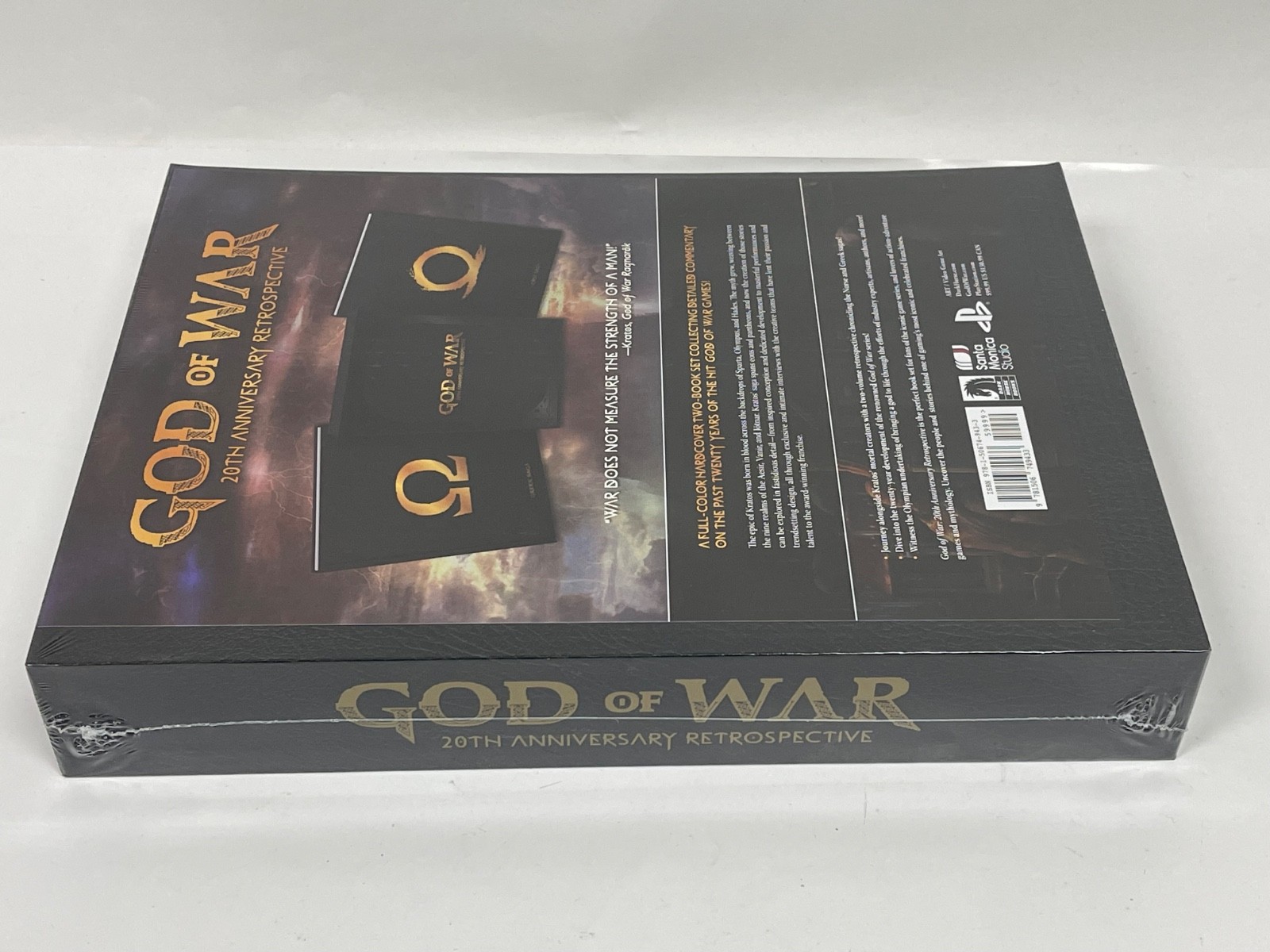 God of War 20th Anniversary Retrospective Full-Color Hardcover 2 Book Set Sealed