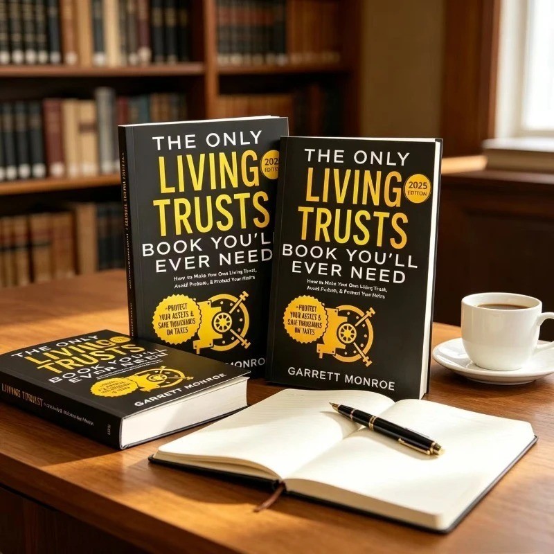 Perfect Book for Gift The Only Living Trusts Paperback-Free Shipping US