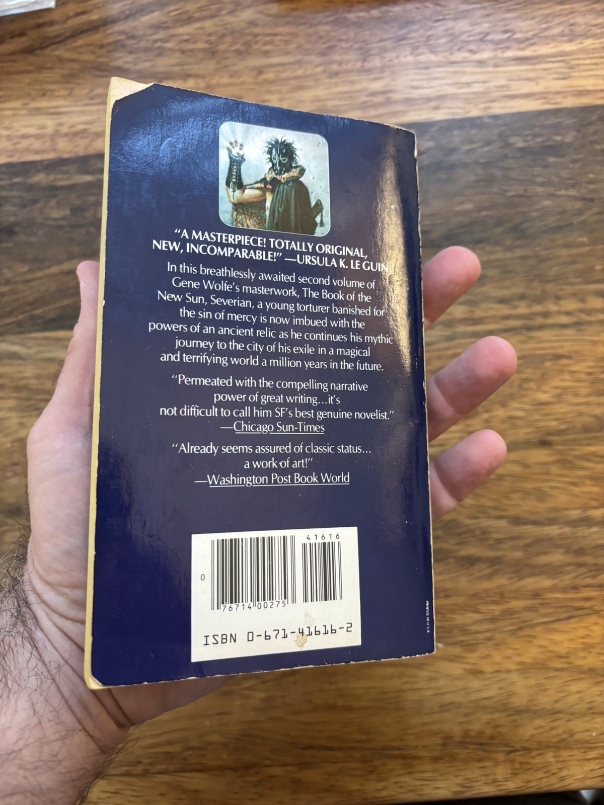 Gene Wolfe – The Claw of the Conciliator – First Timescape Printing 1982