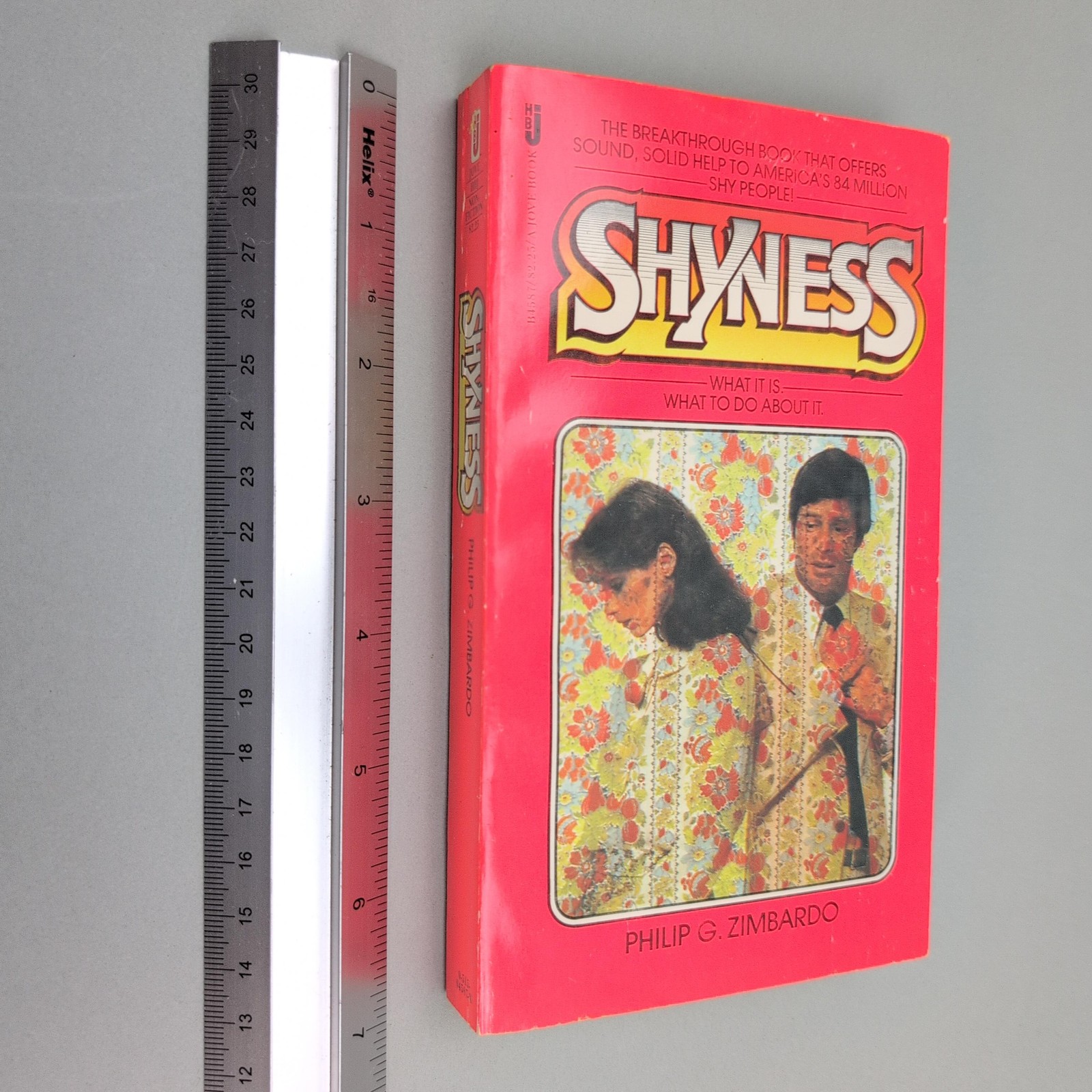 Vintage 1978 Shyness Philip G Zimbardo Jove PB Psychology Self Help Book