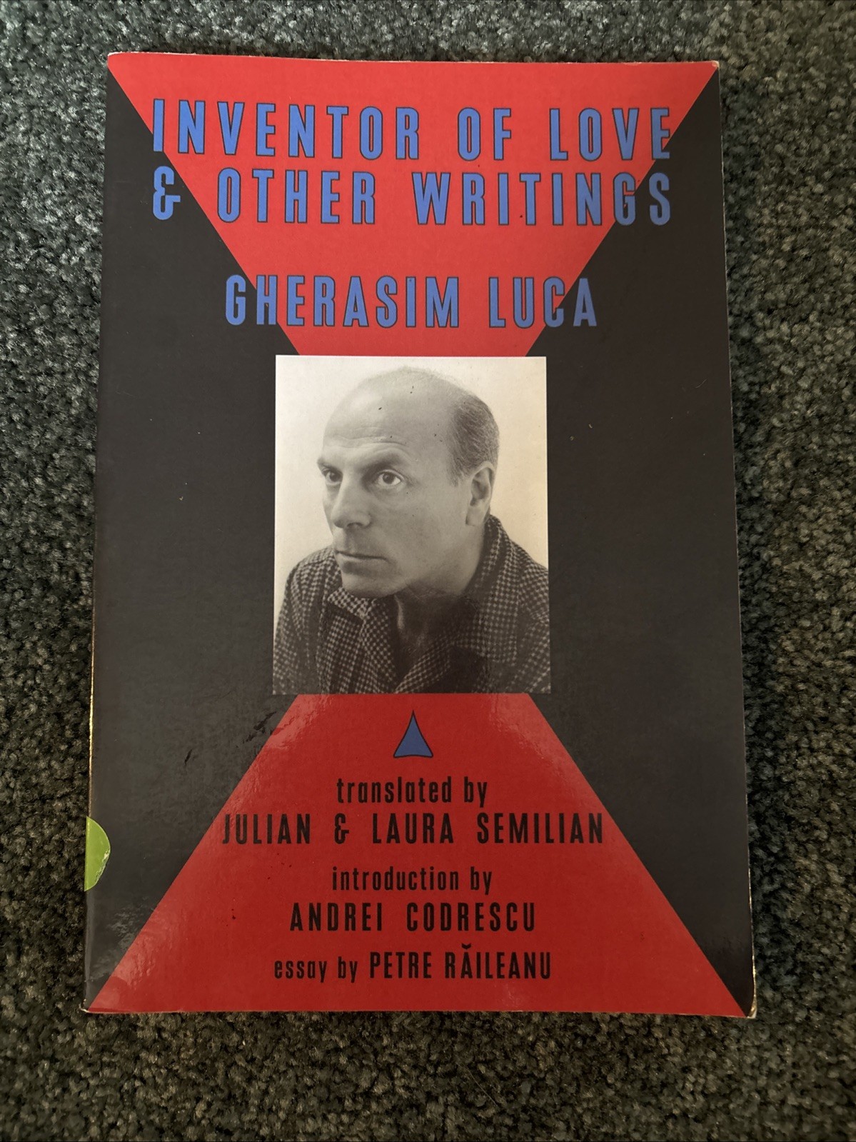INVENTOR OF LOVE & OTHER WRITINGS (TRANSLATION SERIES) By Gherasim Luca & Julian