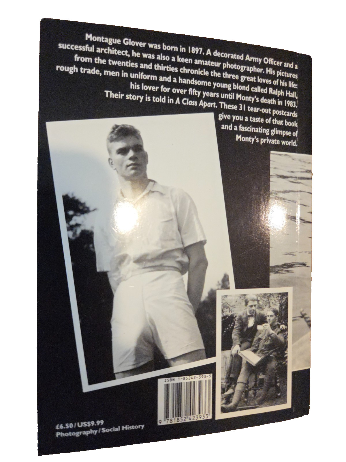 Monty’s Private Pictures Postcard Gay B&W Photos LGBT Book Postcrossing