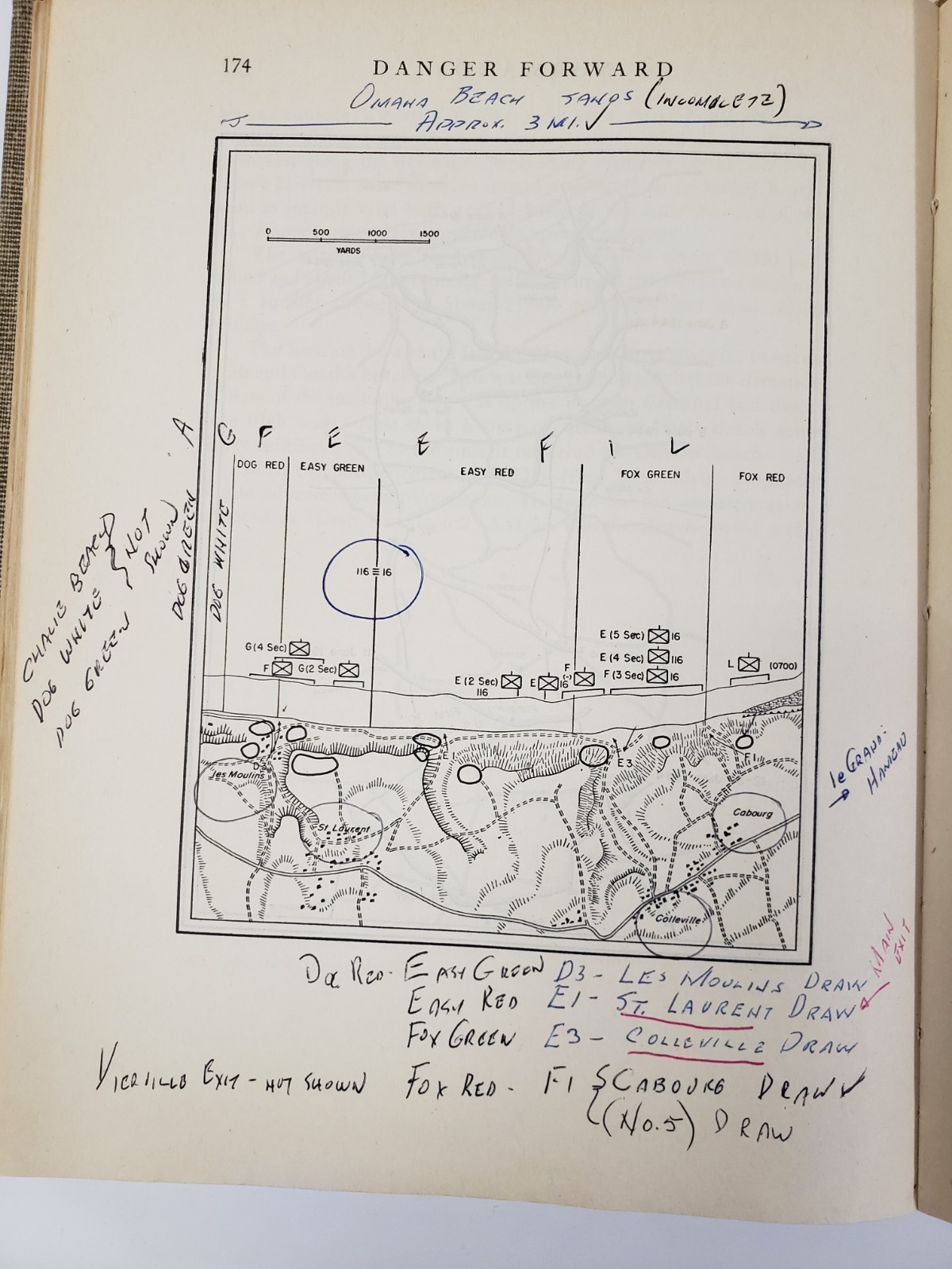 Danger Forward – First Division in World War II – WWII Veteran’s Annotations