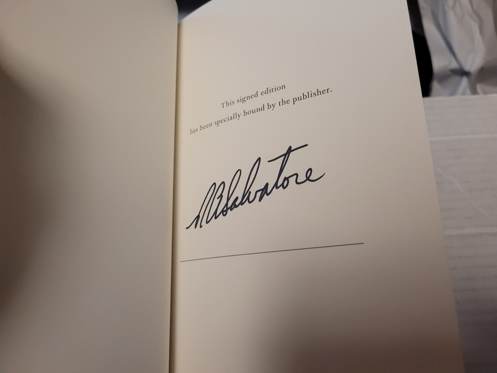 Dao of Drizzt by R. A. Salvatore (2022, Hardcover) SIGNED 1st/1st Tipped In Page