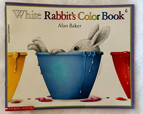 White Rabbit’s Color Book – Paperback By Alan Baker – GOOD