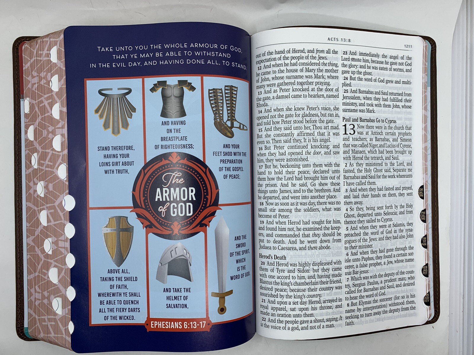 KJV Kids Bible, LARGE PRINT 40 Pages Full Color Study Helps, Presentation INDEX
