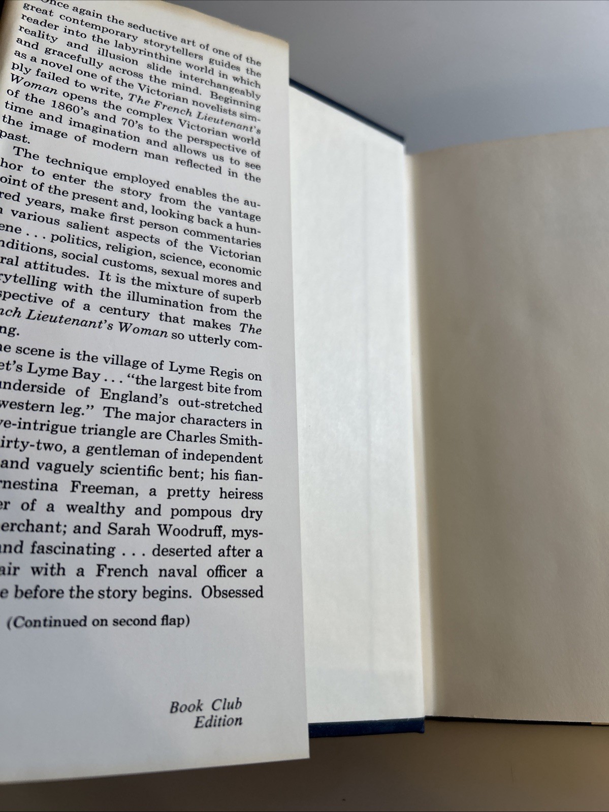 The French Lieutenant’s Woman by John Fowles 1969 1st Book Club Edition abz