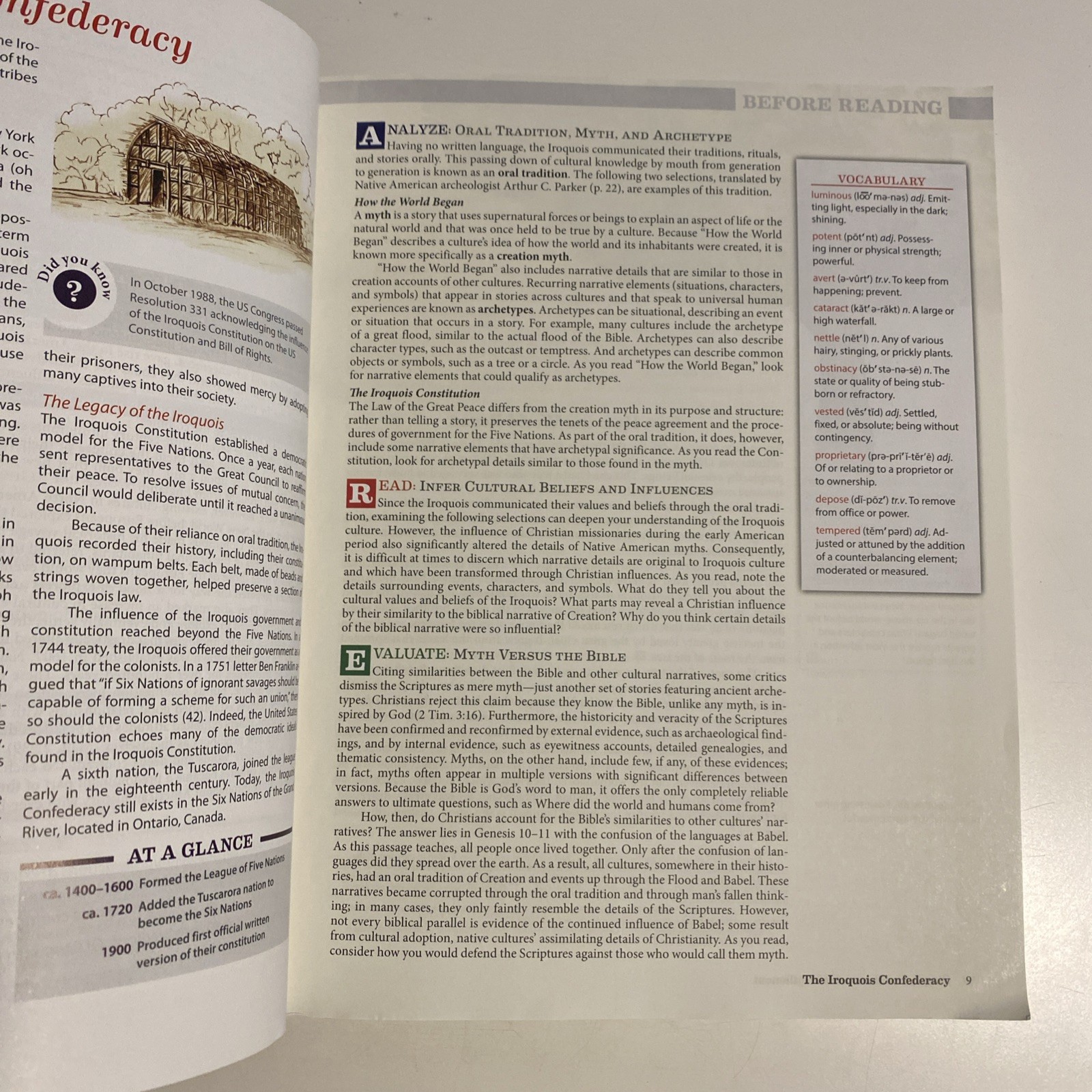 BJU American Literature Third Edition Textbook