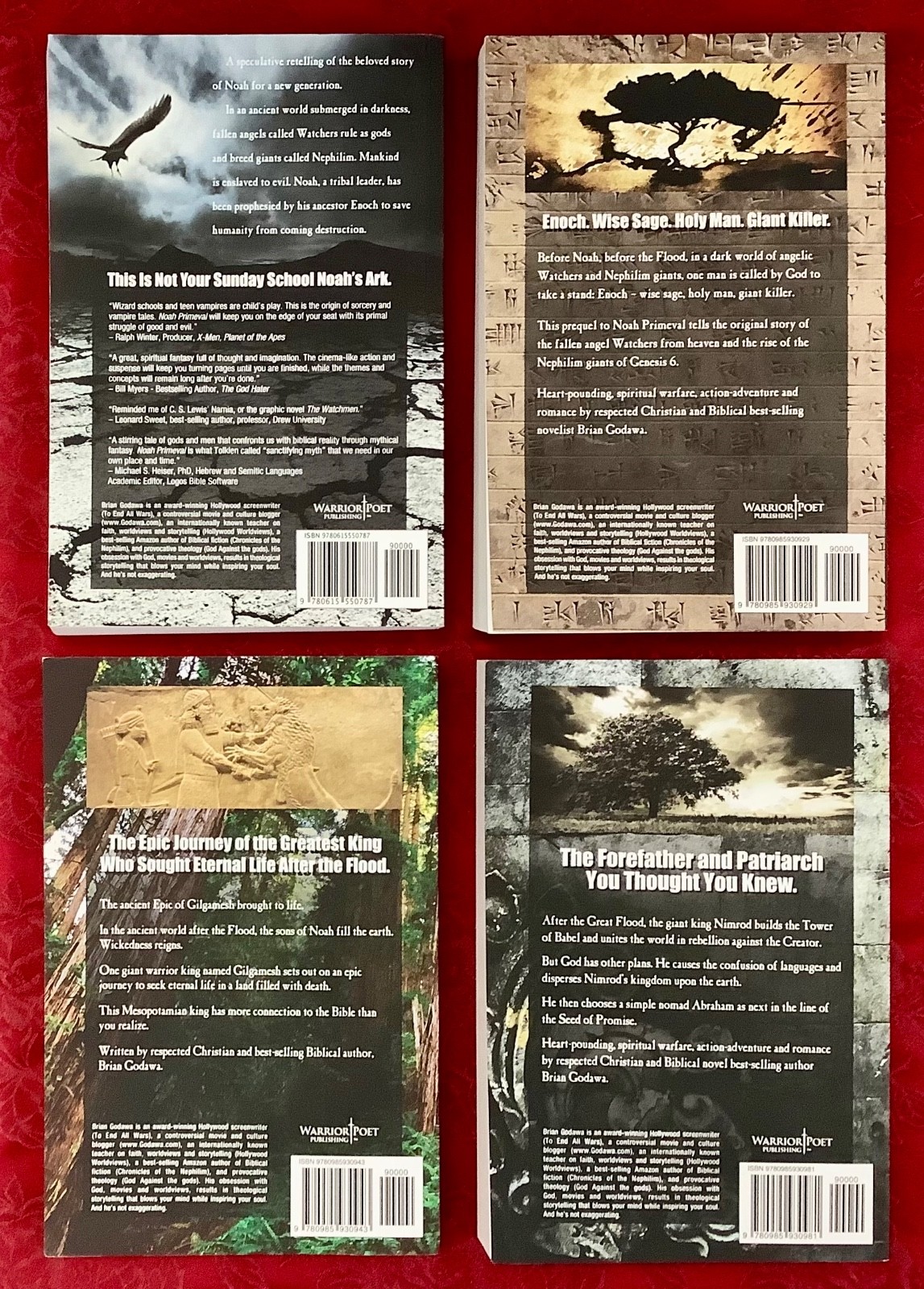 Chronicles of The Nephilim Series Brian Godawa-Book Lot 1-4 Trade Paperback