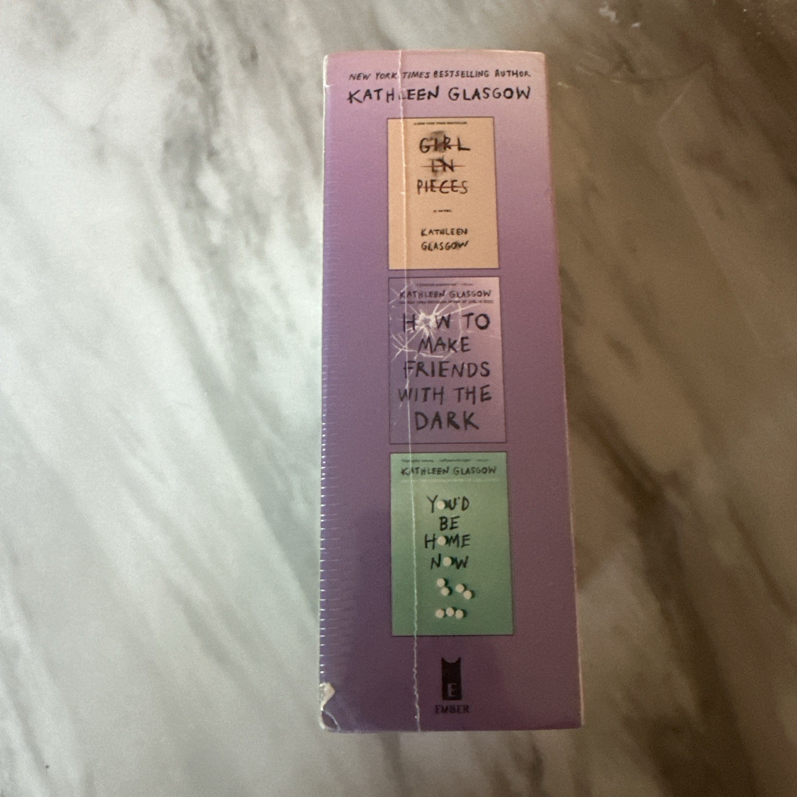 Kathleen Glasgow Three-Book Boxed Set: Girl in Pieces; How to Make Friends w…