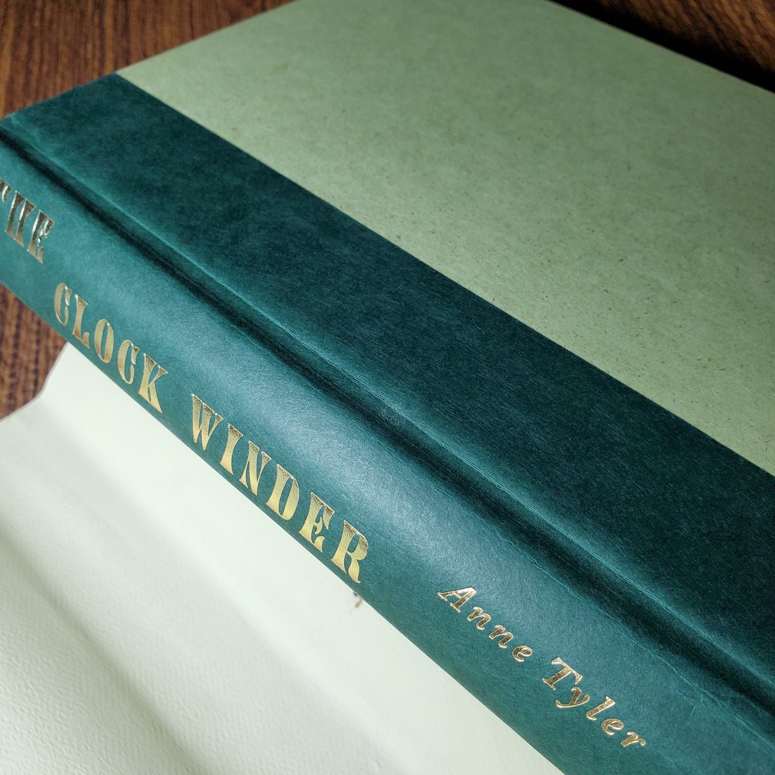 The Clock Winder Anne Tyler 1972 First Edition Fiction Alfred A. Knopf