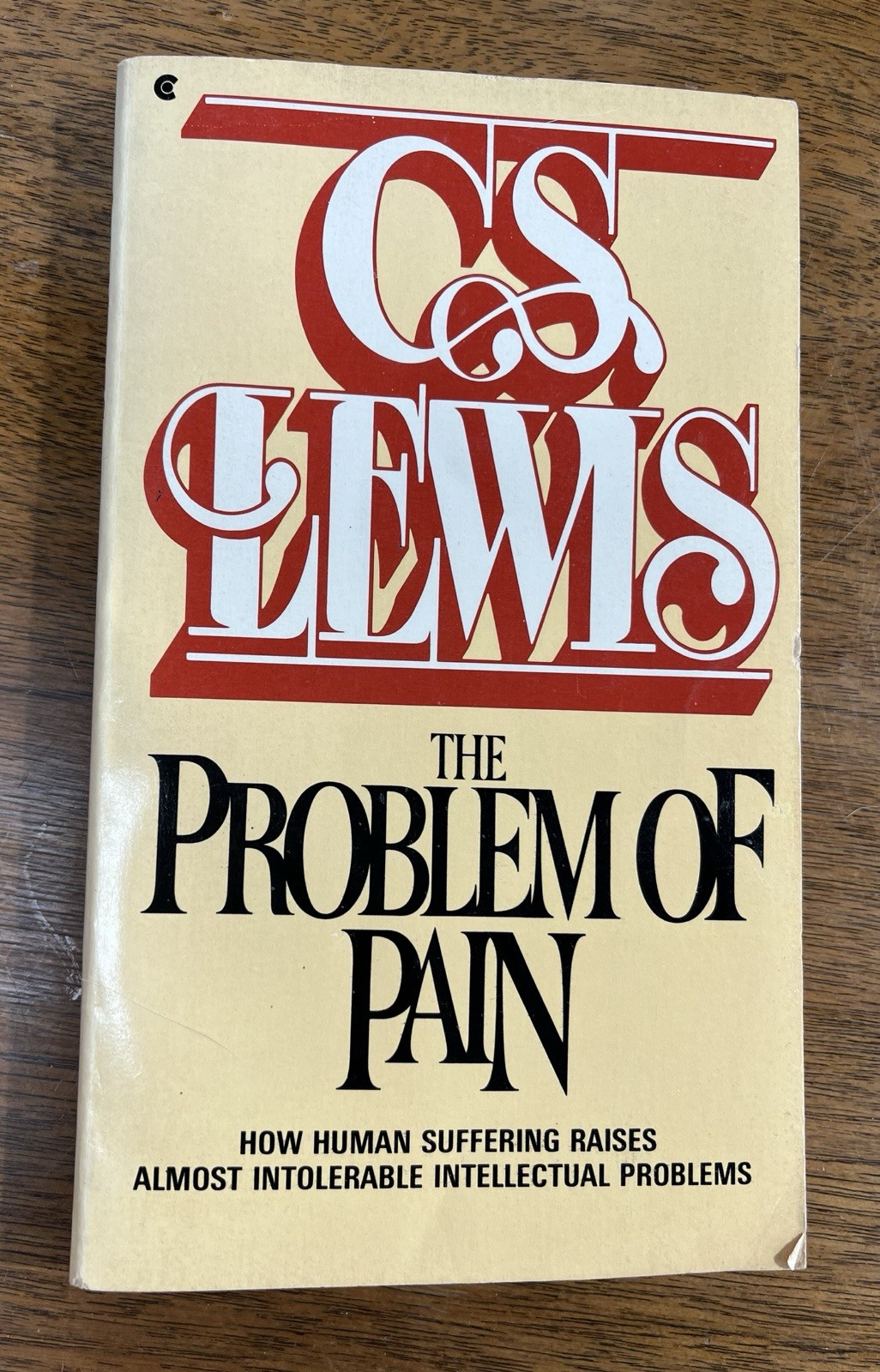 Vintage CS Lewis Collier Paperback Books The Problem with Pain Abolition of Man