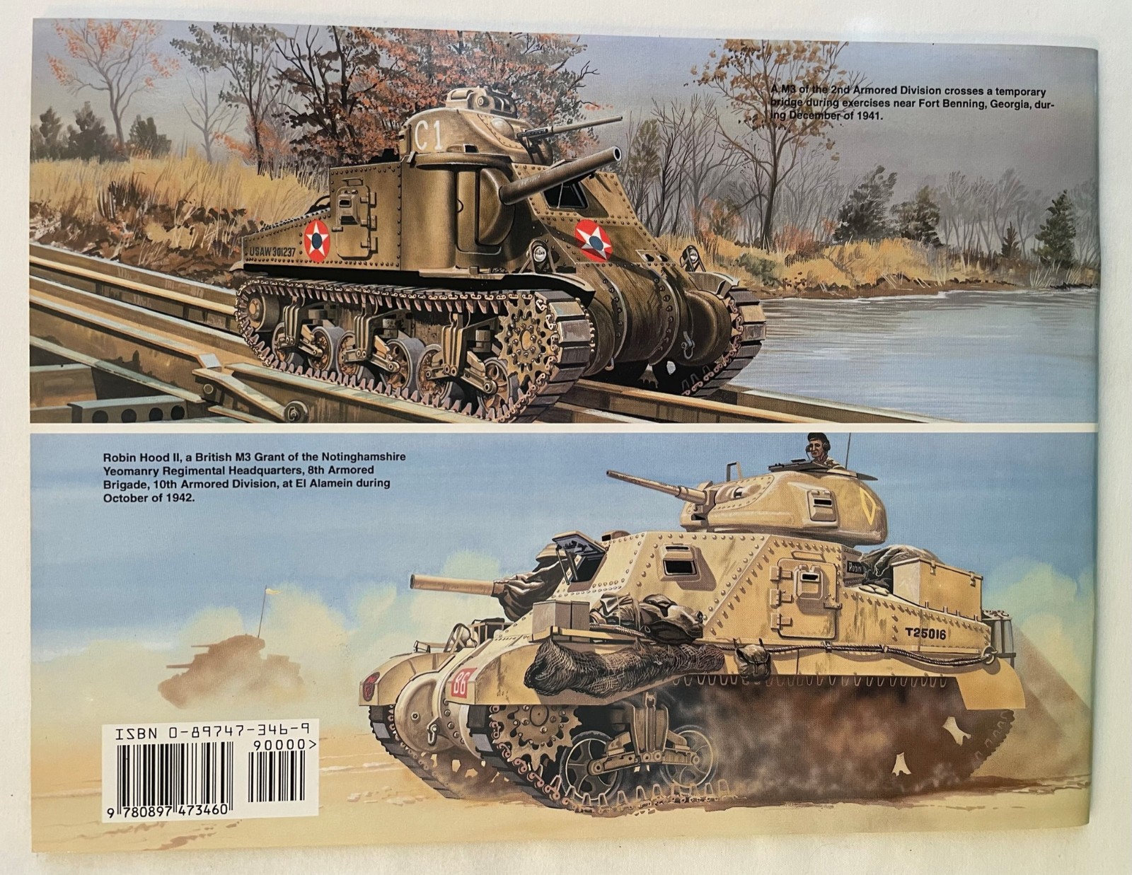 M-3 Lee/Grant in Action 1995 Jim Mesko Squadron/Signal Publications