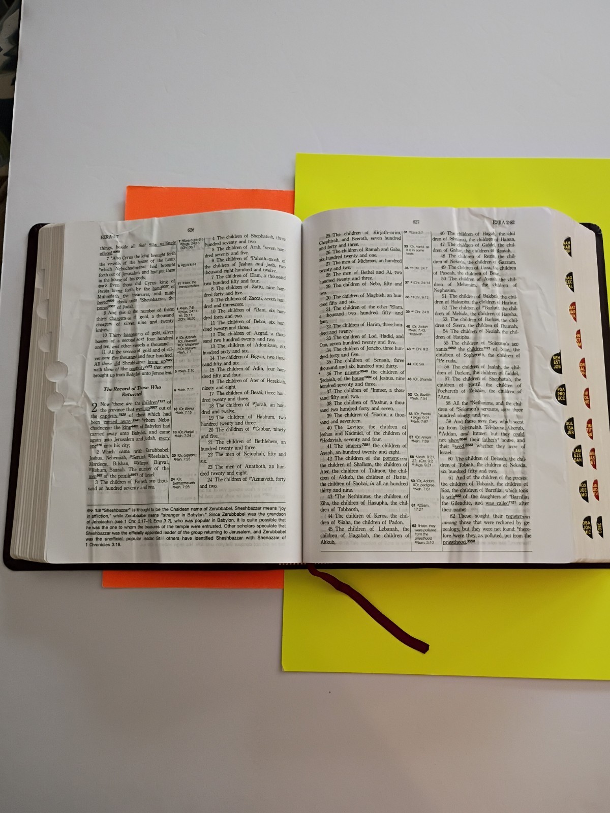 AMG KJV Hebrew-Greek Key Word Study Bible Warren Patrick Baker Bonded Index maps