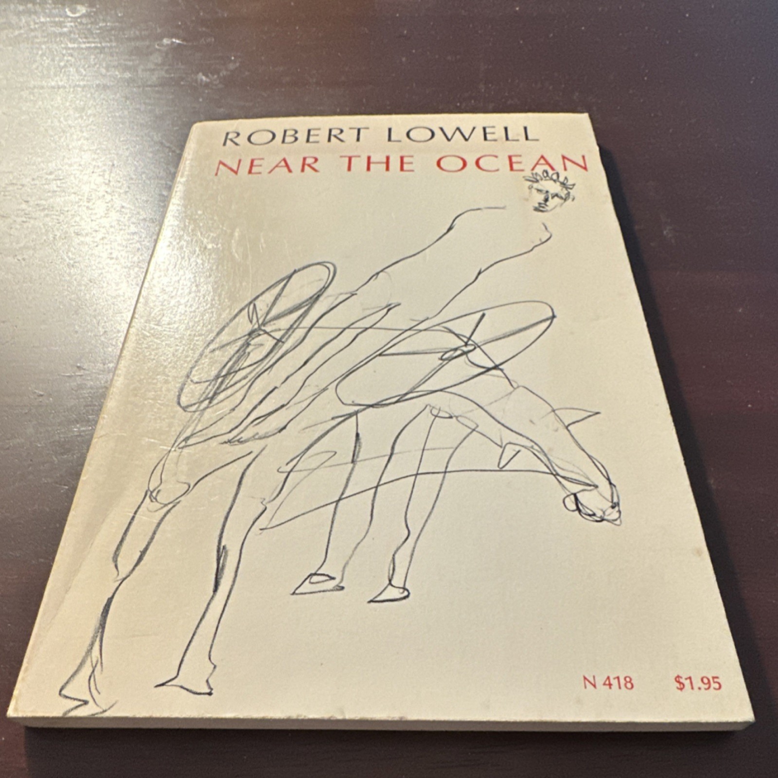 Farrar, Straus and Giroux Robert Lowell Near the Ocean Sidney Nolan Poetry Book