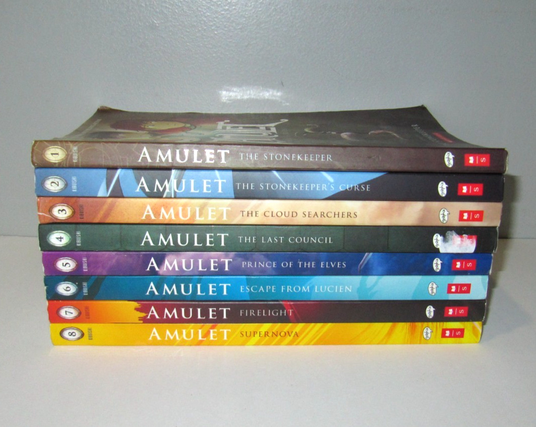 Amulet #1-8 Kazu Kibuishi TPB Scholasic Graphix