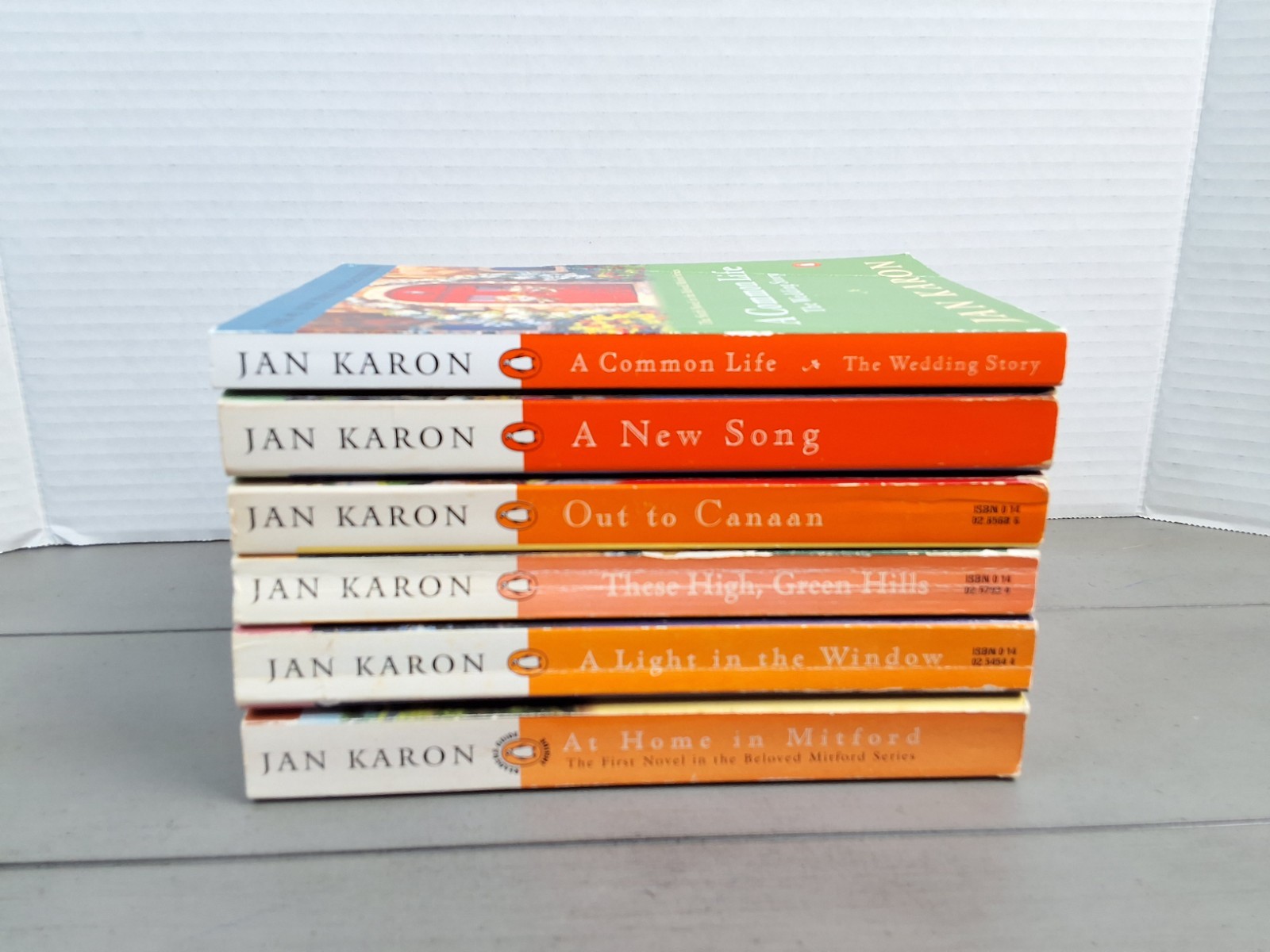 Jan Karon’s MITFORD SERIES Novels Father Tim – Penguin Books Lot of 6 Set Read