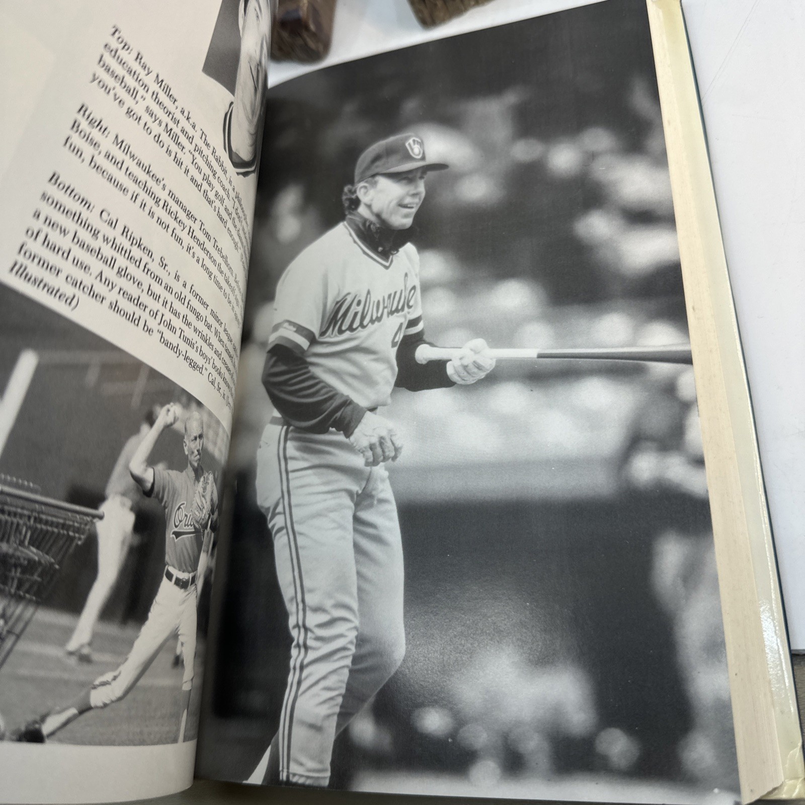 Men at Work George Will 1990 HC DJ Baseball Illustrated (AG75)