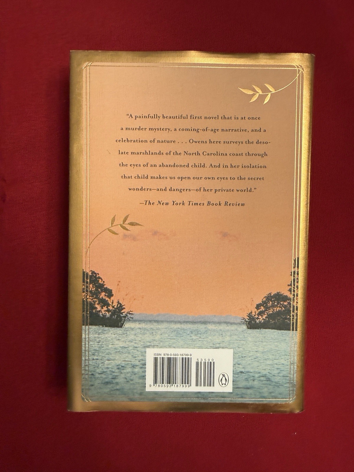 SIGNED Where the Crawdads Sing by Delia Owens Deluxe Edition