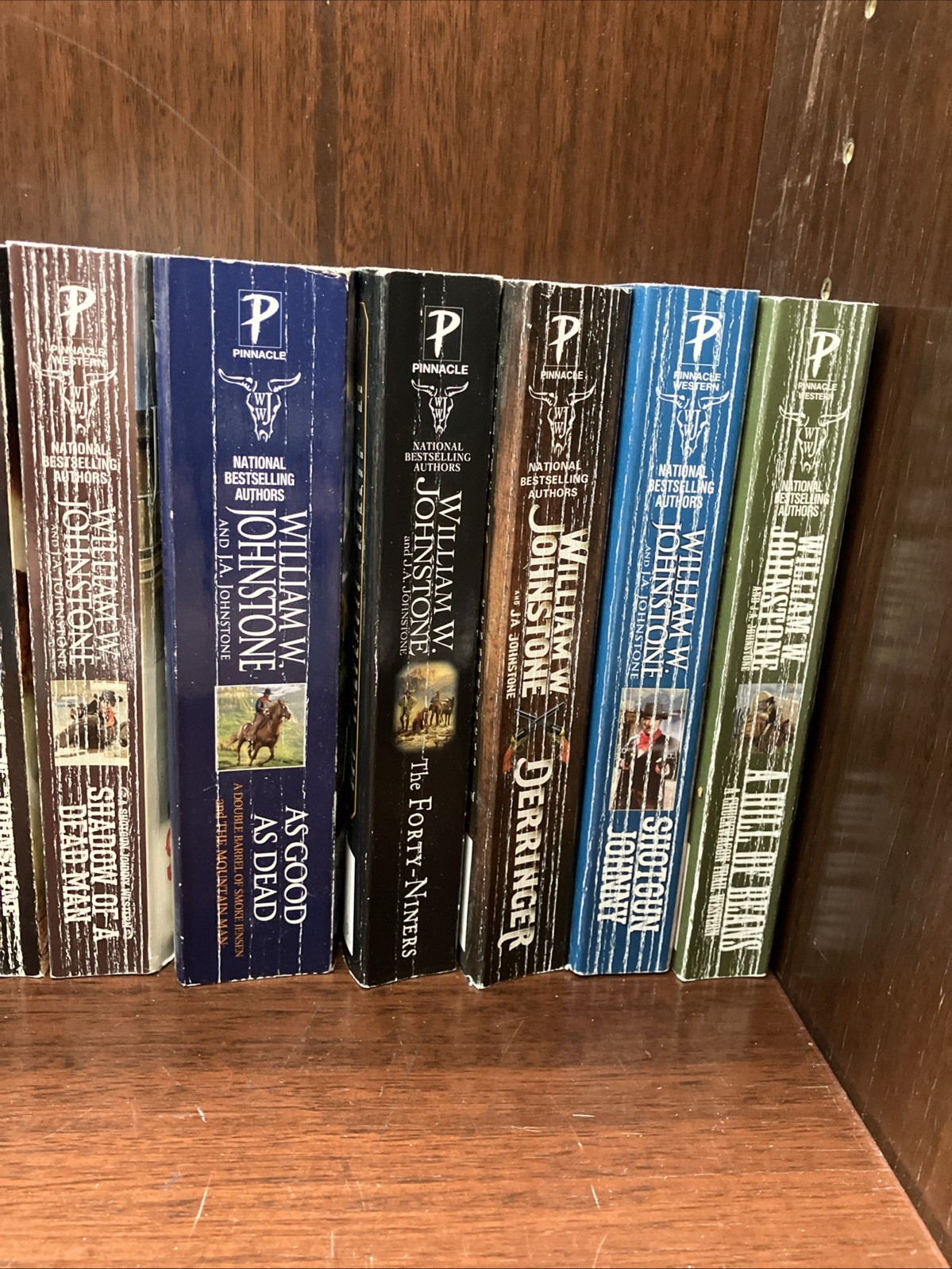 William W Johnstone Western Paperback Books Action Paperback J. A. Lot of 63
