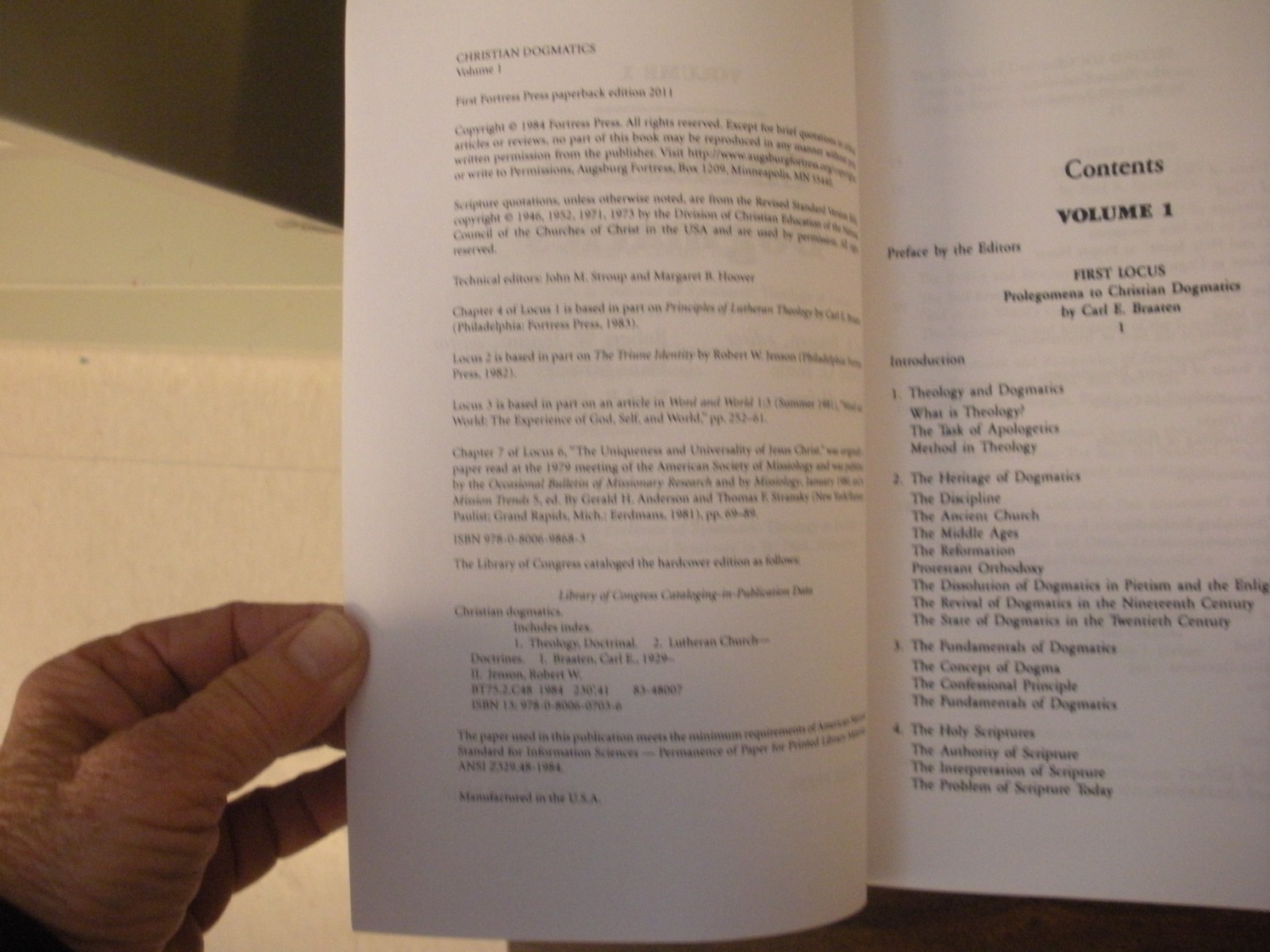 Christian Dogmatics 2 Volume Set – Paperback