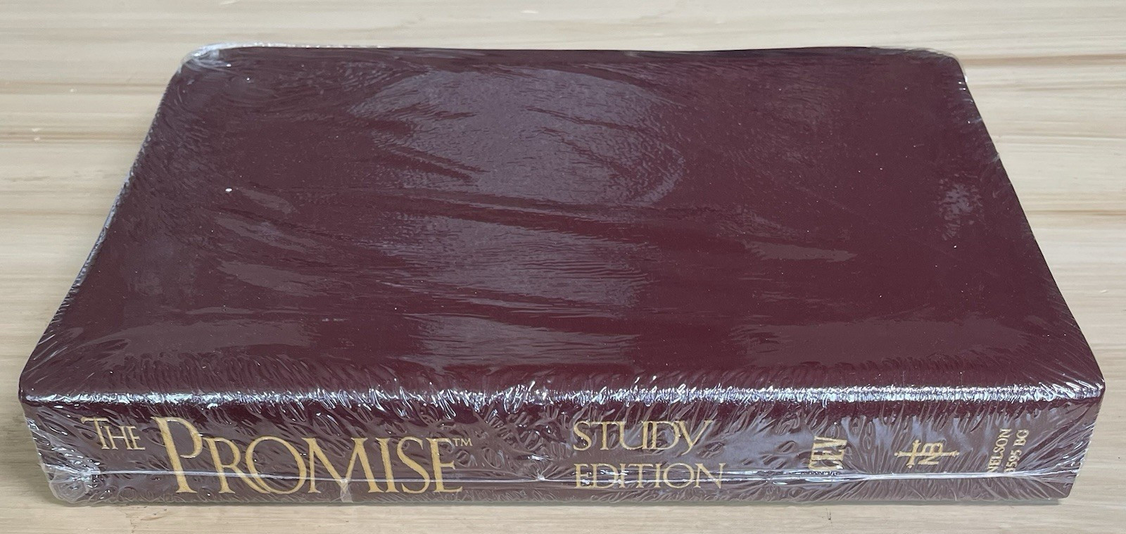 The Promise Holy Bible Study Edition 3595BG CEV Burgandy Bonded Leather New