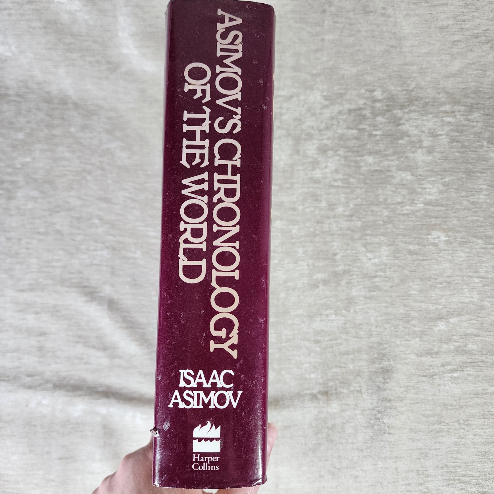 Asimov’s Chronology of the World HC From the Big Bang to Modern Times of 1991