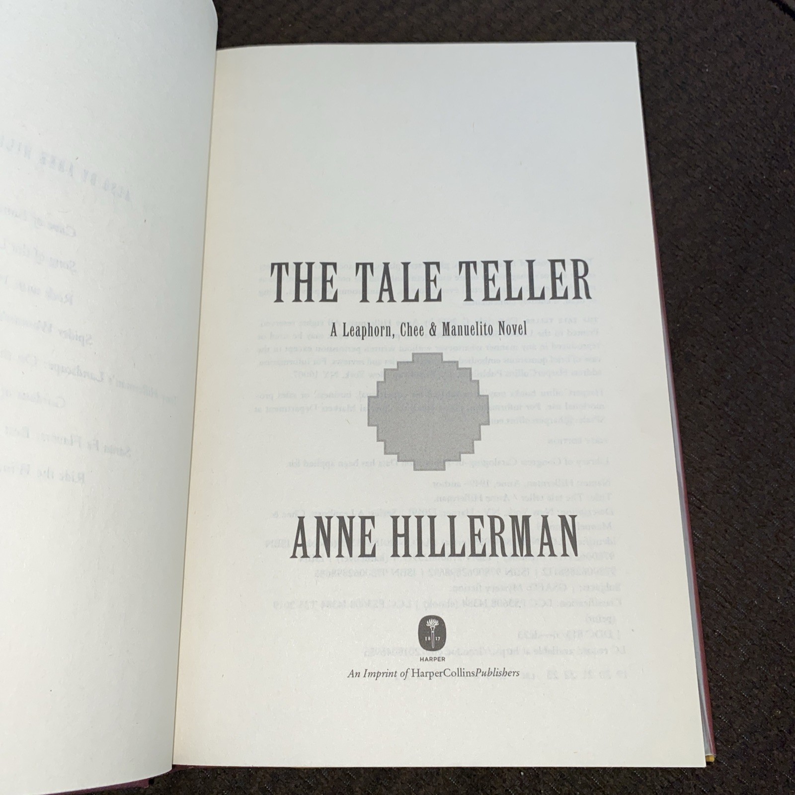 *SIGNED* 1st Edition/Print ANNE HILLERMAN Leaphorn Chee HCDJ Lot Of 4- LIKE NEW