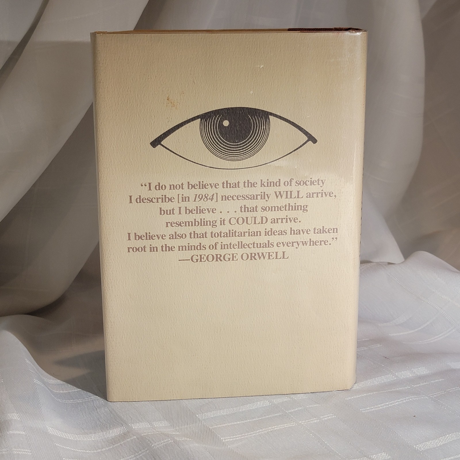1984 by George Orwell (1977 Hardcover) RARE Harcourt Brace HBJ, Collectible, VG